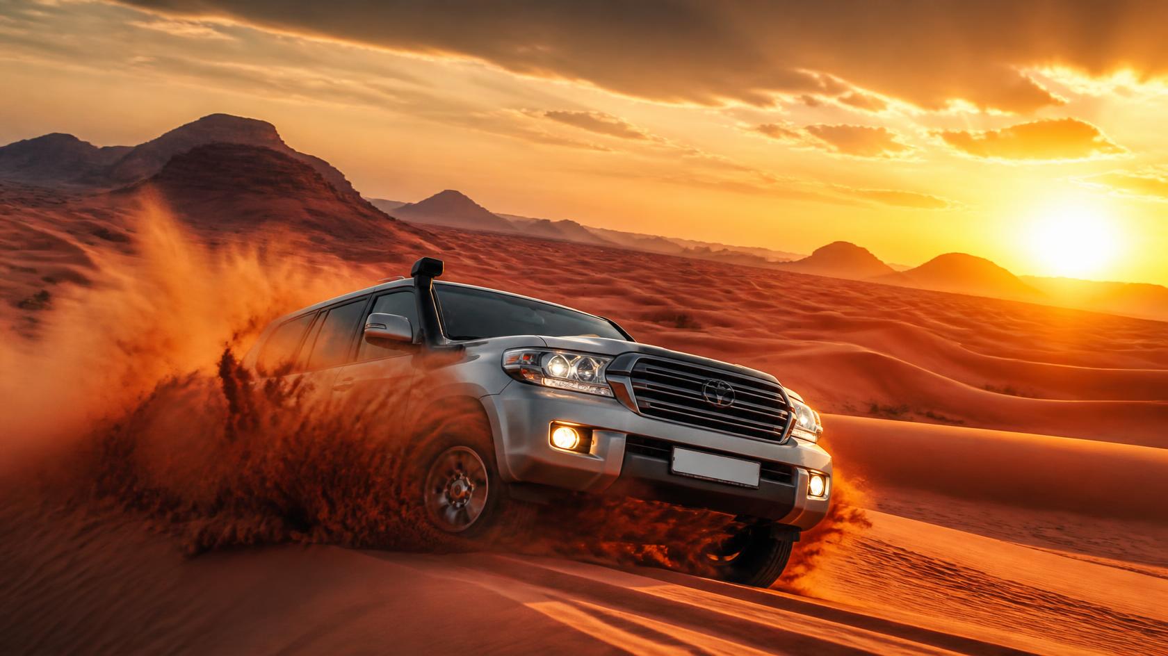 Quad bike adventure in the Dubai desert